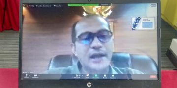 [Foto] Wamenkumham Jadi Narasumber pada Pelatihan Kurator dan Pengurus HKPI 2021