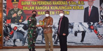 Danrem 174 Merauke Terima Kunjungan Anggota DPR RI Komisi I 