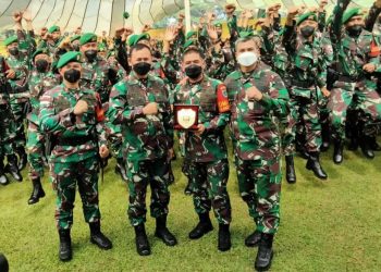 Danrem 174 Merauke Berikan Pembekalan Kepada Prajurit Yonif 315/Garuda