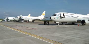Panglima TNI Kerahkan Tiga Boeing 737 Untuk Tabur Bunga di Laut Bali