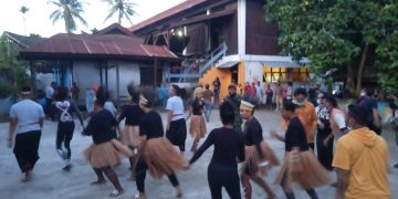 TNI Ikut Memeriahkan Hari Tari Dunia, Dansatgas Yonif 131/Brs: Untuk Tumbuhkan Rasa Cinta Tanah Air
