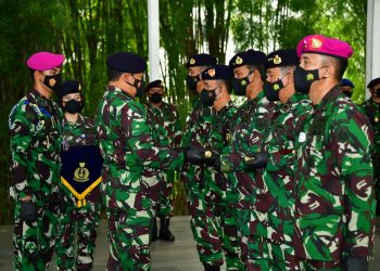 KSAL Pimpin Sertijab Lima Jabatan Strategis TNI AL