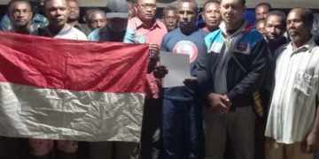 Pentolan OPM Papua Alex Hamberi Dkk Ikrar Balik ke NKRI