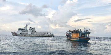 Bakamla Tangkap Kapal Ikan Vietnam di Perairan Perbatasan Indonesia-Malaysia