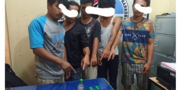 5 Orang Pecandu Shabu di Ajibata Di Bekuk Polisi
