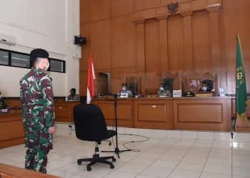 Sidang Putusan Terdakwa Kasus Penyerangan Polsek Ciracas