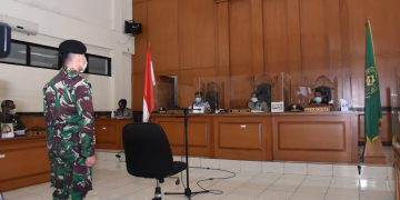 Sidang Putusan Terdakwa Kasus Penyerangan Polsek Ciracas