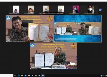 Jamin Pendidikan Putra-Putri Awak KRI Nanggala, TNI AL dan Kemendikbud Tandatangani PKS Beasiswa