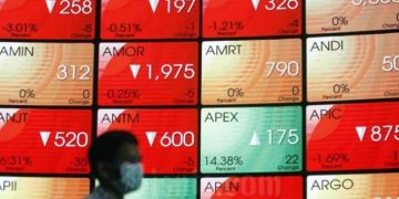 Menutup Sesi Perdagangan Minggu Ini, IHSG Mengalami Penurunan