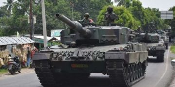 Dikira Tank Ikut Sekat Pemudik Bekasi-Bogor, Ternyata Sedang Lakukan Ini…