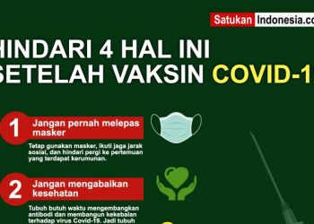Hindari 4 Hal ini, Setelah Vaksin Covid-19