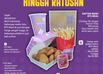 BTS Meal Dijual Hingga Ratusan!