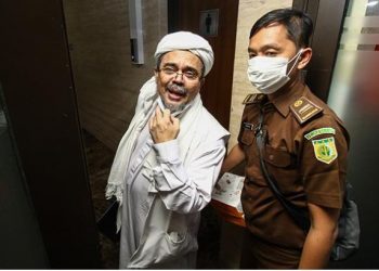 Dijatuhi Tuntutan 6 Tahun Penjara, HRS: Tidak Masuk Akal, Diluar Nalar, Bahkan Terlalu Sadis dan Tak Bermoral