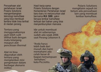 Israel Bikin Alat Canggih, Bisa Bikin Tentara Tak Terlihat di Medan Perang!
