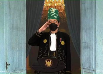 Panglima TNI Hadiri Upacara Peringatan Hari Lahir Pancasila secara Daring