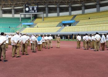 Berjumlah 974 Satgas Pamor, Wali Kota Lakukan Pembinaan Dengan Terbagi Sesi Dalam Hal Penjelasan Tupoksi