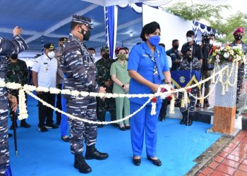 Kasal Resmikan Kesatrian Tawiri Guna Dukung Operasional KRI