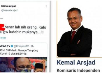 Komisaris BUMN Ingin Ludahi Anies Baswedan!