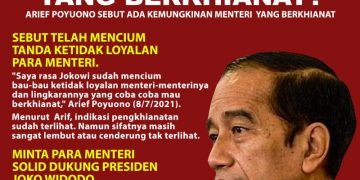 Infografis: Ada Menteri Jokowi yang Berkhianat ?