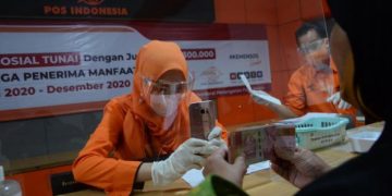 Pos Indonesia Salurkan Bansos Tunai Untuk 2 Bulan Hari Ini