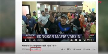 Pemkot Bekasi Pastikan Video Pemberitaan Kompas TV Tentang Vaksin Anak Palsu Diproduksi Tahun 2016