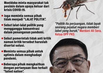 Infografis: Moeldoko Singgung Lalat Politik, ih Jorok!