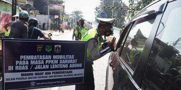 Tak Cukup 63 Titik, Kini Polisi Akan Lakukan Penyekatan Jalan di 72 Titik