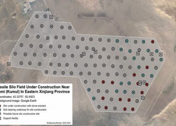 AS Tuding China Bangun ‘Ladang Silo’ Sebagai Penyimpanan Rudal Nuklir