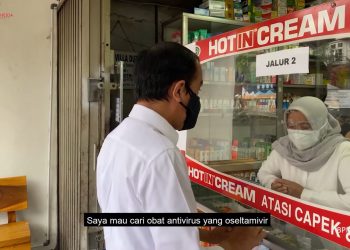 Temukan Ada Apotek Tak Memiliki Obat Bagi Pasien Covid-19, Presiden Jokowi Langsung Telepon Menkes