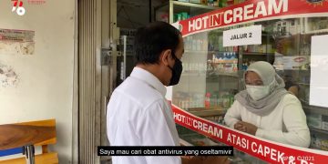 Temukan Ada Apotek Tak Memiliki Obat Bagi Pasien Covid-19, Presiden Jokowi Langsung Telepon Menkes