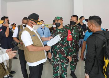 Tinjau Wisma Atlet Pademangan, Ketua Satgas Pastikan Pelaksanaan Karantina Sesuai Prosedur