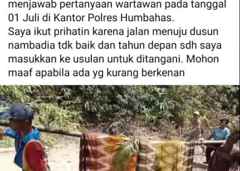 Gegara Mengupload Foto Menandu Anak di Facebook, Bupati Laporkan Warganya ke Polisi