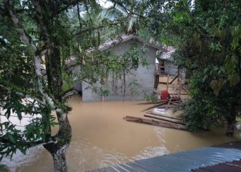 Sebanyak Empat Kecamatan di Kabupaten Sintang Masih Terendam Banjir