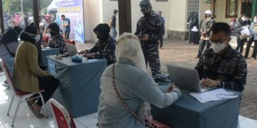TNI AL Serbu Wilayah Bogor dengan Vaksin Covid-19