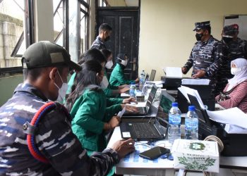 TNI AL Gandeng Mahasiswa Dalam Serbuan Vaksin