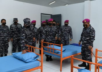 Antisipasi Lonjakan Pasien Covid, TNI AL Siapkan Gedung Karang Pucung Jadi Tempat Isolasi