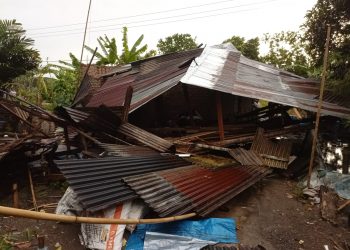 Puluhan Rumah Rontok Akibat Angin Kencang di Serdang Bedagai, BPBD Lakukan Pendataan