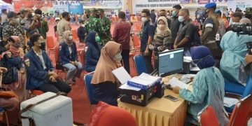 TNI AL Komitmen Dukung Serbuan Vaksin di Kaltim