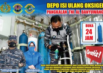 Depo Isi Ulang Oksigen 24 jam GRATIS akan segera hadir di Mako Pangkalan TNI AL Banyuwangi