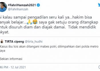 Keras! Fahri Hamzah Tolak Penangkapan Dr. Lois, “Tidak Mendidik Rakyat”