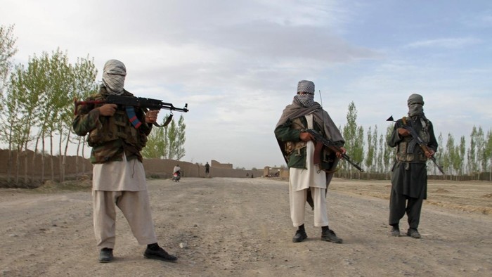 Para milisi bersenjata Taliban Afghanistan. Foto/REUTERS