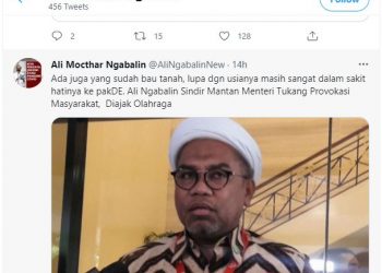 Pedas! Ali Ngabalin Sebut Provokator Jokowi End Game Sudah Bau Tanah