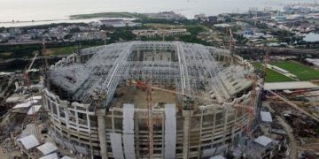 Pembangunan Jakarta International Stadium Sudah Capai 68%