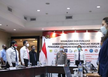 Bakamla RI Bahas Kerjasama dengan Interpol Hubinter Polri