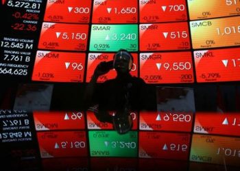 IHSG  Melemah di Akhir Sesi Perdagangan Hari Ini