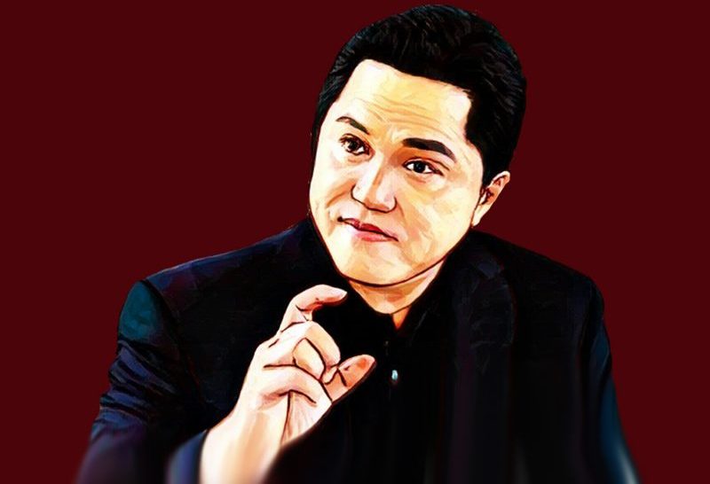 Illustrasi Foto Erick Thohir, Foto: SatukanIndonesia.com/Adnal Silaban