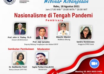 Webinar Kebangsaan: Nasionalisme di Tengah Pandemi
