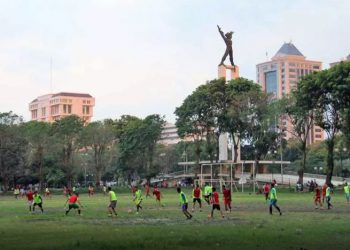 Pemda DKI Mulai Buka Sarana Olahraga Ruang Terbuka