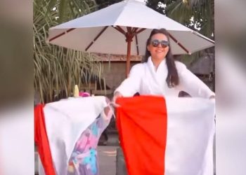 Imbas Lempar Bendera Merah Putih Olivia Jensen Akan Dipolisikan