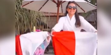 Imbas Lempar Bendera Merah Putih Olivia Jensen Akan Dipolisikan